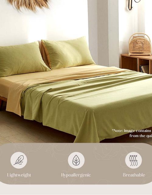 Load image into Gallery viewer, Cosy Club Sheet Set Bed Sheets 100% Cotton Queen Cover Pillow Case
