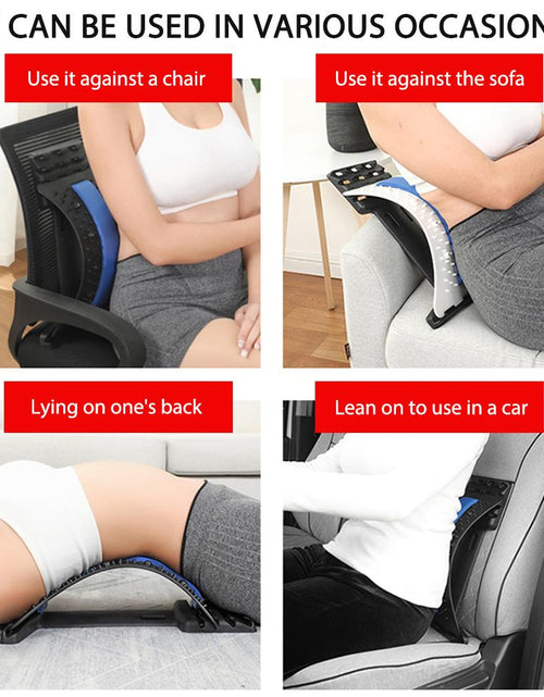 Load image into Gallery viewer, Back Massage Stretcher  Neck Waist Pain Relief Fitness Equipment SP

