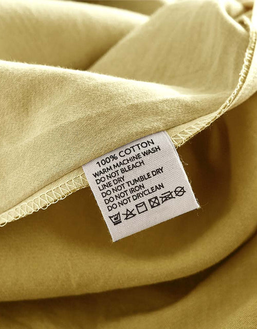 Load image into Gallery viewer, Cosy Club Bed Sheet Set Cotton Double Yellow
