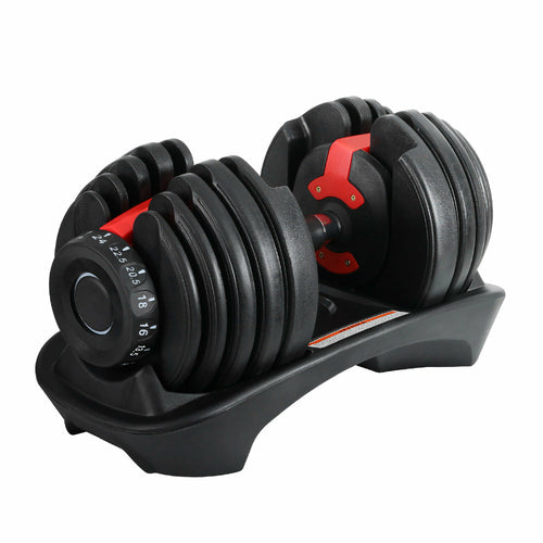 Load image into Gallery viewer, 24kg Adjustable Dumbbell Dumbbells Weight Plates Home Gym Fitness

