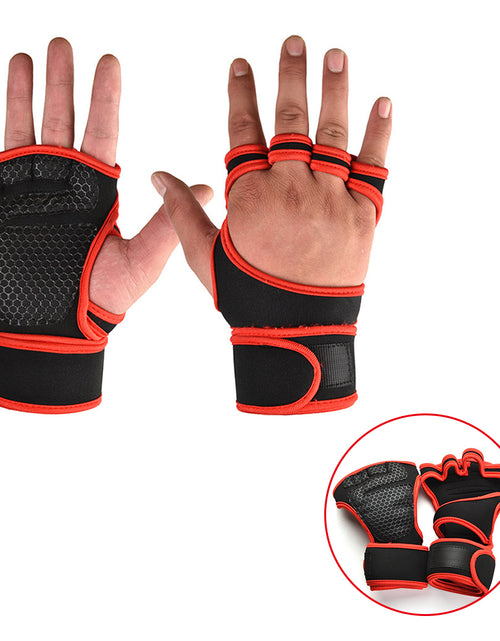 Load image into Gallery viewer, New 1 Pair Weight Lifting Training Gloves Women Men Fitness Sports

