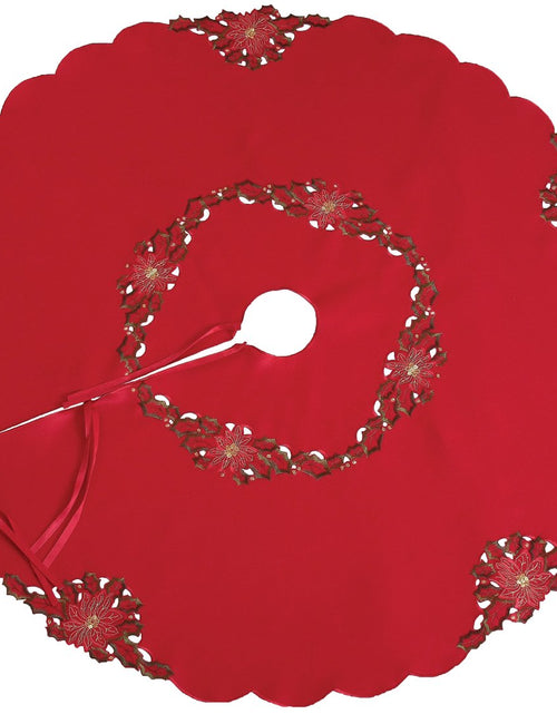 Load image into Gallery viewer, XD10982 Holiday Spirit Treeskirt, 48&#39;&#39;Round
