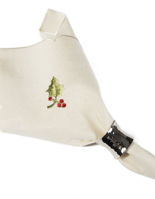 Load image into Gallery viewer, XD13188 Winter Berry Napkins,21&quot;x21&quot;,  Set of 4

