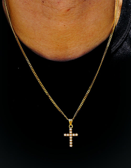 Load image into Gallery viewer, TIP CROSS Steel Micro Necklace Hip Hip | 937C
