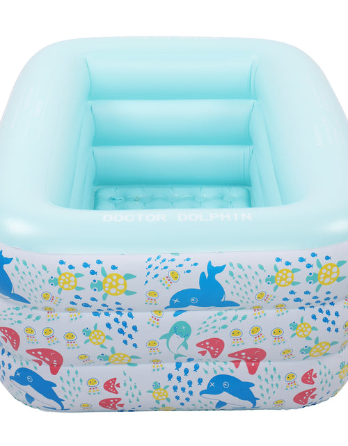 Load image into Gallery viewer, 59&quot; X 43.3&quot; X 23.6&quot; Inflatable Swim Pool for Kids
