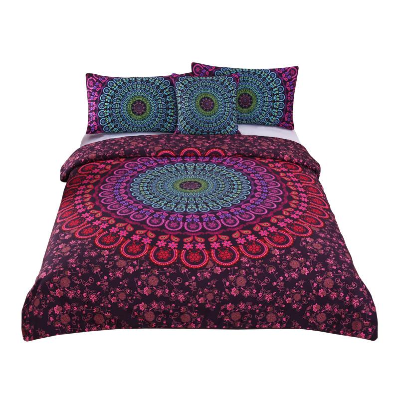 Mandala Bedding Set Queen Bedclothes Bohemian