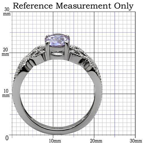 Load image into Gallery viewer, TK079 - High polished (no plating) Stainless Steel Ring with AAA Grade
